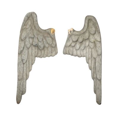 Lot #104. Pair of Weeping Angel Wings ### DOCTOR WHO (TV SERIES, 2005-2022)