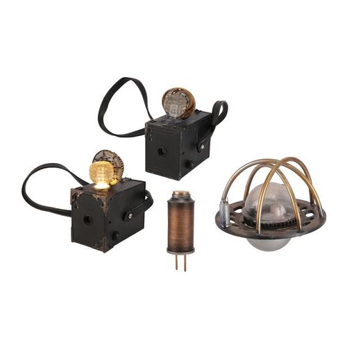 Lot #129. Pair of Light-Up Cameras and Skithra Ship Devices ### DOCTOR WHO (TV SERIES, 2005-2022)