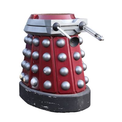 Lot #172. Red Dalek Lower Half ### DOCTOR WHO (TV SERIES, 2005-2022)