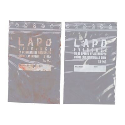 187. LAPD Evidence Bag for Sapper Morton (Dave Bautista) Investigation ### BLADE RUNNER 2049 (2017)