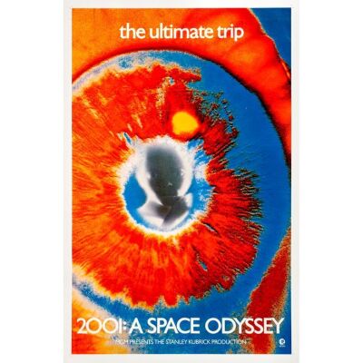 1. One Sheet (27" x 41"); Psychedelic Eye "Wilding" Style; Very Fine+ on Linen ### 2001: A SPACE ODYSSEY (1968)