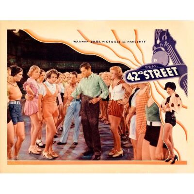 4. Lobby Card (11" x 14"); Very Fine+ ### 42ND STREET (1933)
