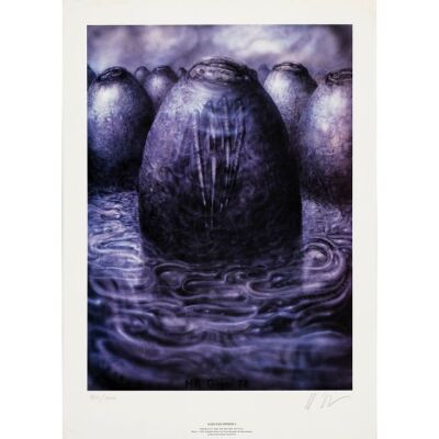 10. Artist-Signed Limited Edition Prints (2) (19.5" x 27", 23.25" x 19.5") Signed by H.R. Giger; Very Fine- Rolled ### ALIEN (1991)