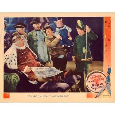 21. Lobby Card (11" x 14"); Very Fine- ### BABES IN TOYLAND (1934)