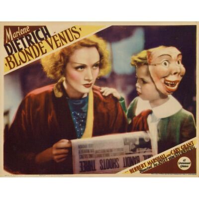 45. Lobby Card (11" x 14"); Very Fine+ ### BLONDE VENUS (1932)