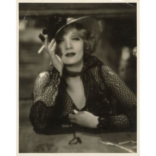 46. Vintage Original B&W Double-Weight Silver Gelatin Glossy Photograph (11" x 14"); Fine ### BLONDE VENUS (1932)