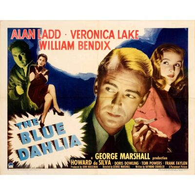 50. Half Sheet (22" x 28"); Style A; Very Fine Folded ### THE BLUE DAHLIA (1946)