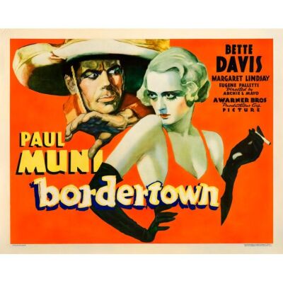 52. Half Sheet (22" x 28"); Very Fine- on Paper ### BORDERTOWN (1935)