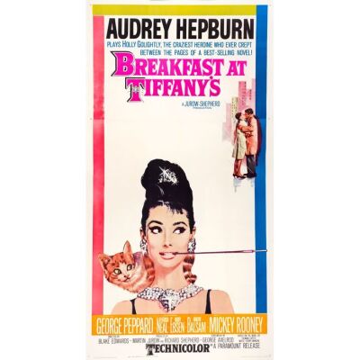 53. Three Sheet (41.25" x 79"); Very Fine+ on Linen ### BREAKFAST AT TIFFANY'S (1961)