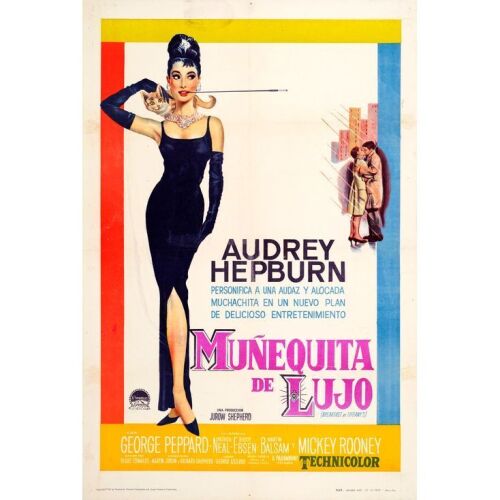 54. Argentinian One Sheet (29" x 43"); Fine+ on Linen ### BREAKFAST AT TIFFANY'S (1962)