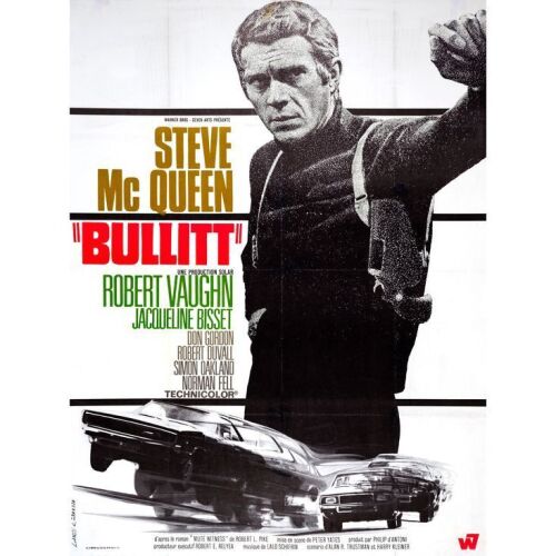 62. French Grande (47" x 63"); Fine+ on Linen ### BULLITT (1969)
