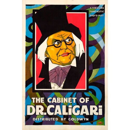 65. One Sheet (27" x 41"); Stone Lithograph; Very Fine- on Linen ### THE CABINET OF DR. CALIGARI (1920)