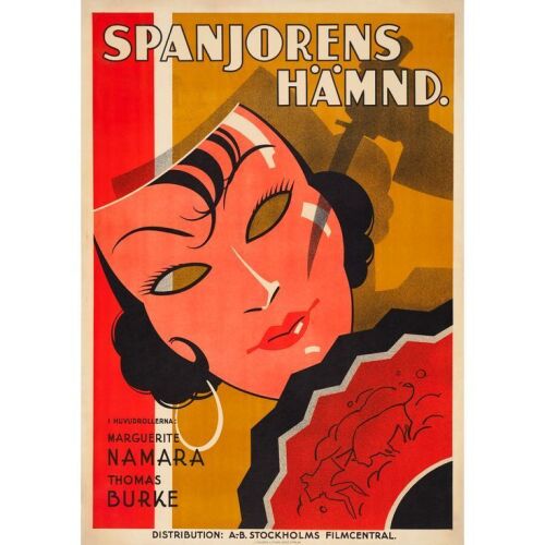 67. Swedish One Sheet (39.25" x 27.75"); Very Fine- on Linen ### CARMEN (1932)