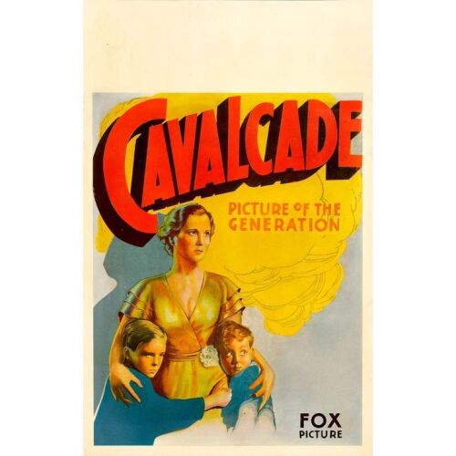 69. Window Card (14" x 22"); Very Good on Cardstock ### CAVALCADE (1933)