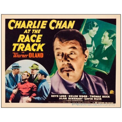 70. Title Lobby Card (11" x 14"); Very Fine+ ### CHARLIE CHAN AT THE RACE TRACK (1936)