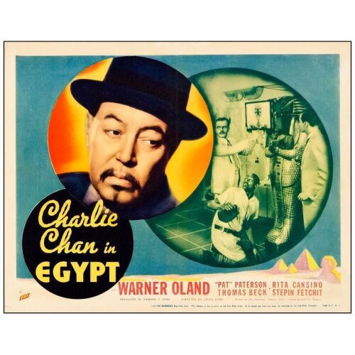 71. Title Lobby Card (11" x 14"); Very Fine- ### CHARLIE CHAN IN EGYPT (1935)