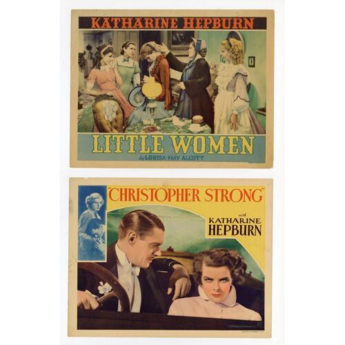 74. Lobby Cards (2) (11" x 14"); Fine+ ### CHRISTOPHER STRONG (1933)
