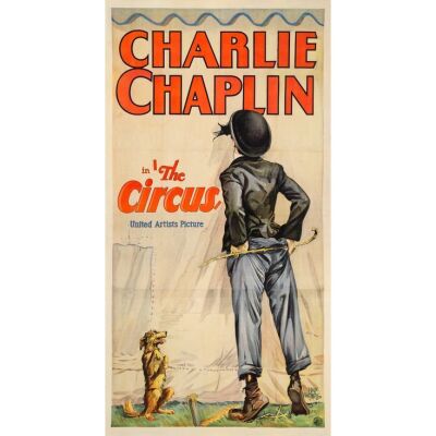 81. Three Sheet (41.5" x 79"); Style No. 1, Stone Lithograph; Fine+ on Linen ### THE CIRCUS (1928)
