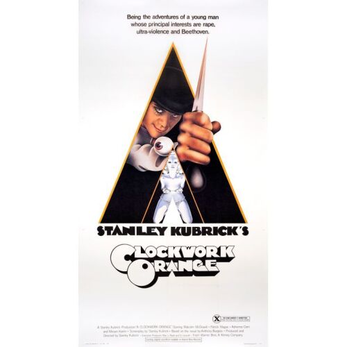 87. Three Sheet (41" x 77"); X-Rated Release; Very Fine+ on Linen ### A CLOCKWORK ORANGE (1971)