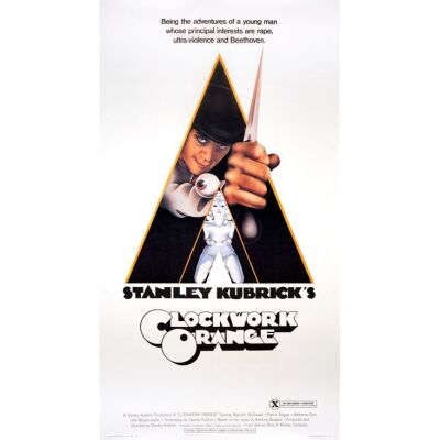 87. Three Sheet (41" x 77"); X-Rated Release; Very Fine+ on Linen ### A CLOCKWORK ORANGE (1971)