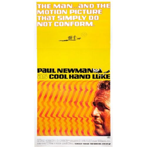 89. Three Sheet (41.5" x 78.5"); Fine+ on Linen ### COOL HAND LUKE (1967)