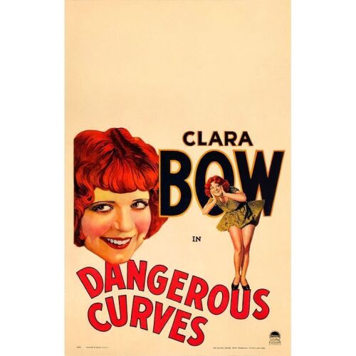 103. Window Card (14" x 22"); Very Good- ### DANGEROUS CURVES (1929)