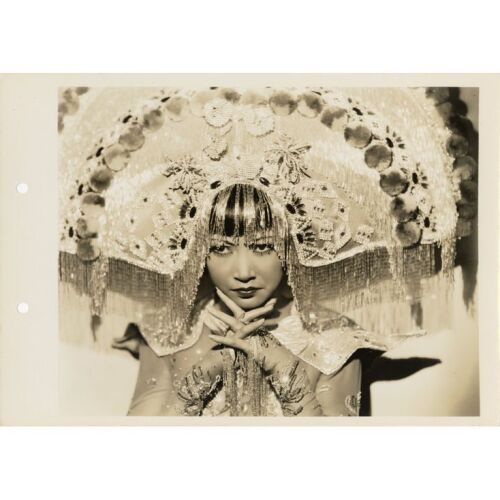 105. Vintage Original B&W Single-Weight Silver Gelatin Keybook Photograph (11" x 8"); Very Fine+ ### DAUGHTER OF THE DRAGON (1931)