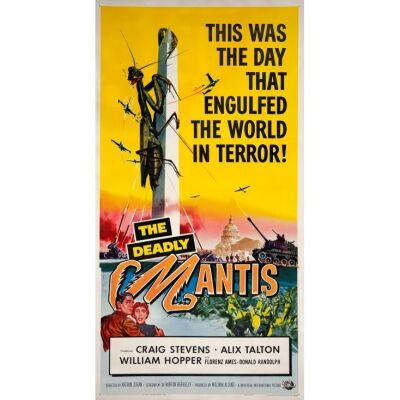 108. Three Sheet (41" x 79"); Very Fine- on Linen ### THE DEADLY MANTIS (1957)