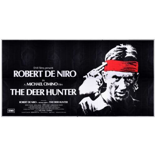 112. British 30 Sheet (240" x 120") From The David Frangioni Collection; Very Fine- Folded ### THE DEER HUNTER (1979)