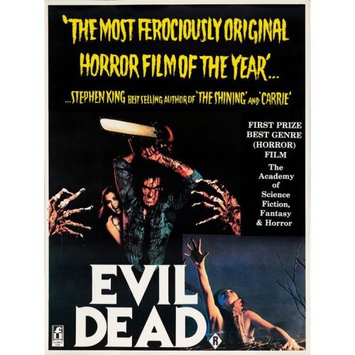 140. Australian One Sheet (28" x 37"); Very Fine+ Rolled ### THE EVIL DEAD (1983)
