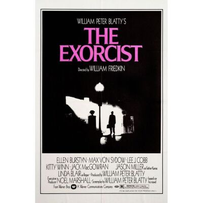 141. Studio Style One Sheet (27" x 41"); Pink Title Style; Very Fine+ Folded ### THE EXORCIST (1973)