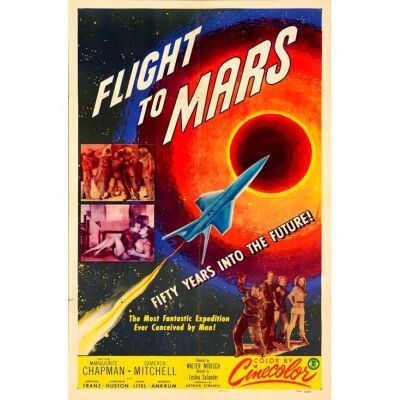 148. One Sheet (27" x 41"); Fine+ Folded ### FLIGHT TO MARS (1951)