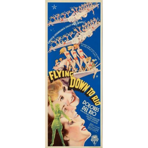 151. Insert (14" x 36"); Fine+ ### FLYING DOWN TO RIO (1933)