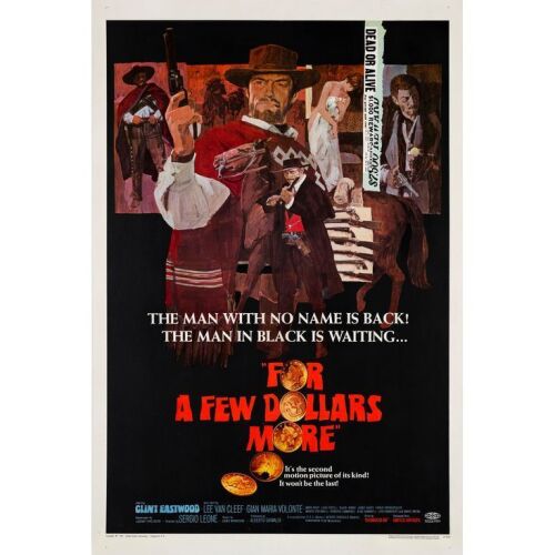 155. One Sheet (27" x 41"); Very Fine on Linen ### FOR A FEW DOLLARS MORE (1967)