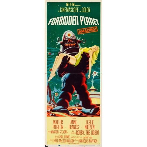 156. Insert (14" x 36"); Fine+ Folded ### FORBIDDEN PLANET (1956)