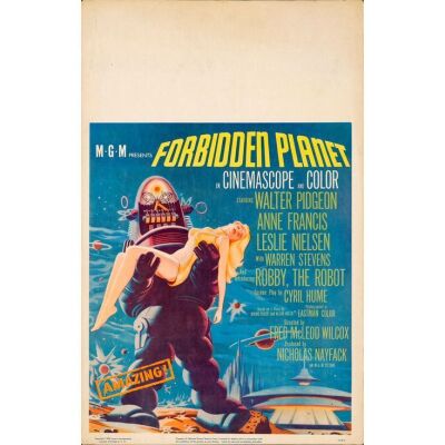 157. Window Card (14" x 22"); Very Fine+ ### FORBIDDEN PLANET (1956)