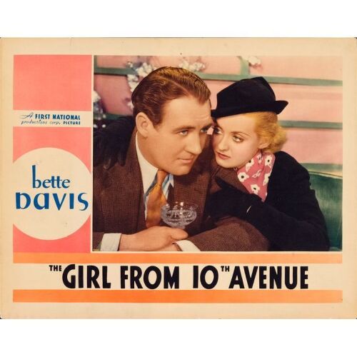 168. Lobby Card (11" x 14"); Very Fine ### THE GIRL FROM 10TH AVENUE (1935)