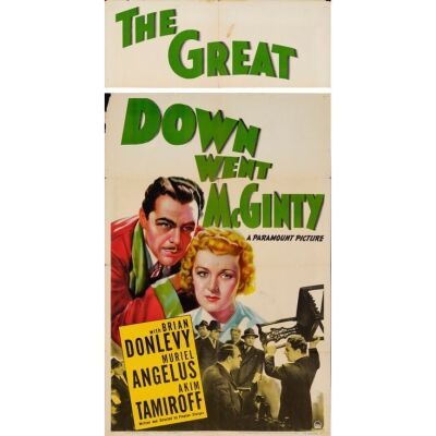 177. One Sheet (27" x 41"); Style A; Fine- Folded ### THE GREAT MCGINTY (1940)