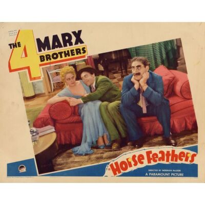 196. Lobby Card (11" x 14"); Very Fine- ### HORSE FEATHERS (R-1936)