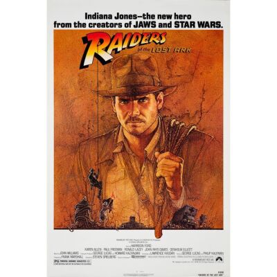 202. One Sheet (27" x 41"); Near Mint Rolled ### INDIANA JONES AND THE RAIDERS OF THE LOST ARK (1981)