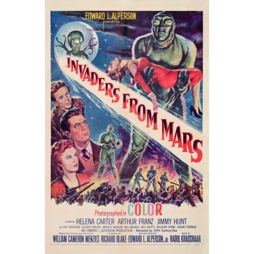 203. One Sheet (27" x 41"); Fine+ on Linen ### INVADERS FROM MARS (1953)