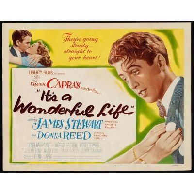208. Title Lobby Card (11" x 14"); Very Fine- ### IT'S A WONDERFUL LIFE (1946)