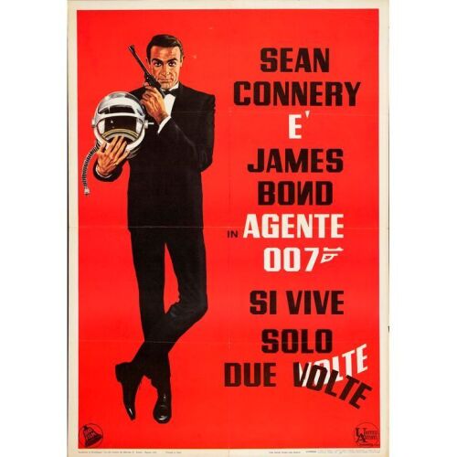 222. Italian Fogli (28" x 39"); Very Fine Folded ### JAMES BOND: YOU ONLY LIVE TWICE (1967)