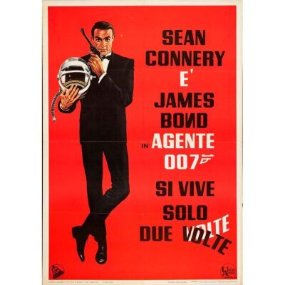 222. Italian Fogli (28" x 39"); Very Fine Folded ### JAMES BOND: YOU ONLY LIVE TWICE (1967)