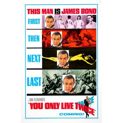 223. One Sheet (27" x 41"); Teaser, Style A; Very Fine+ Folded ### JAMES BOND: YOU ONLY LIVE TWICE (1967)