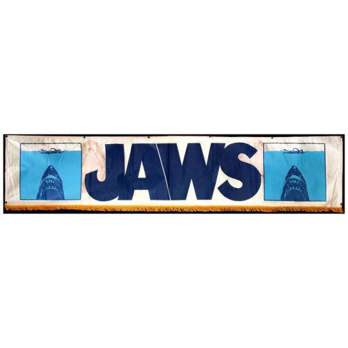 232. Fabric Banner (102" x 24") From the David Frangioni Collection; Fine- Rolled ### JAWS (1975)