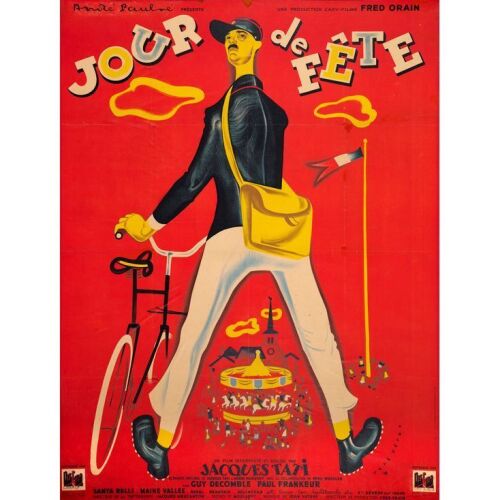 236. Trimmed French Grande (44" x 60"); Fine- on Linen ### JOUR DE FETE (1949)