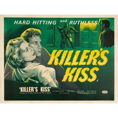 240. British Quad (40" x 30"); Very Fine- on Linen ### KILLER'S KISS (1955)