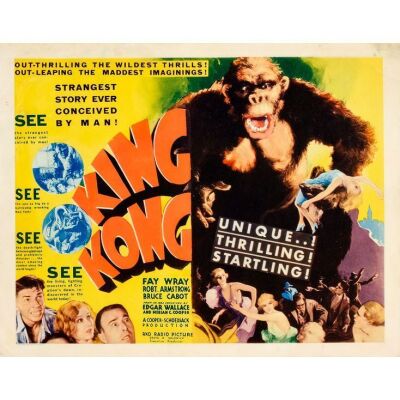 243. Title Lobby Card (11" x 14"); Fine+ ### KING KONG (1933)