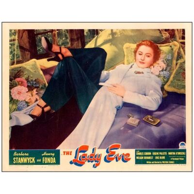 249. Lobby Card (11" x 14"); Very Fine- ### THE LADY EVE (1941)